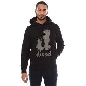 Diesel Mens S-Ginnout 13-A Hoodie / Black